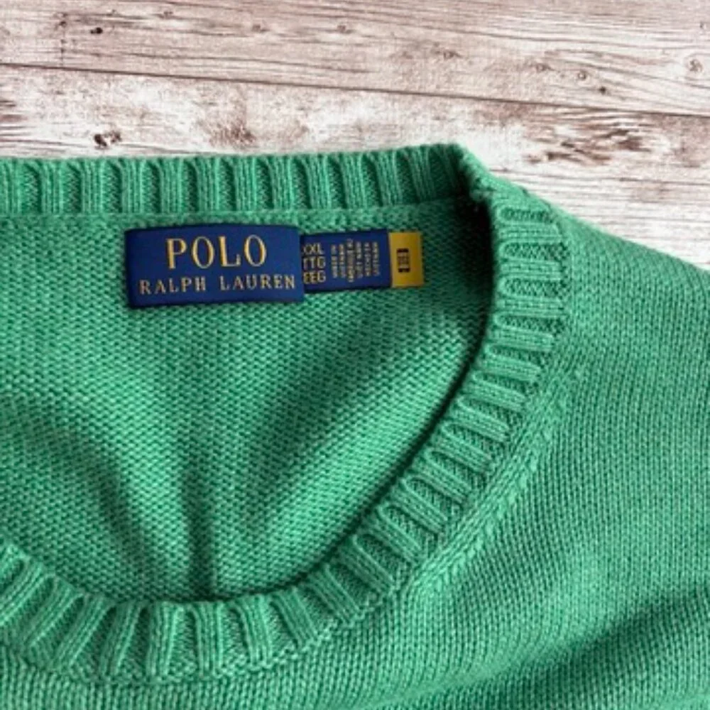 Polo Ralph Lauren Men's Crewneck Sweater - Cotton - Size 2X